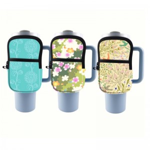 Neoprén vizes palack tasak 40oz 20oz -hoz 30oz,női tornaterem fitnesz kiegészítők állítható hevederrel